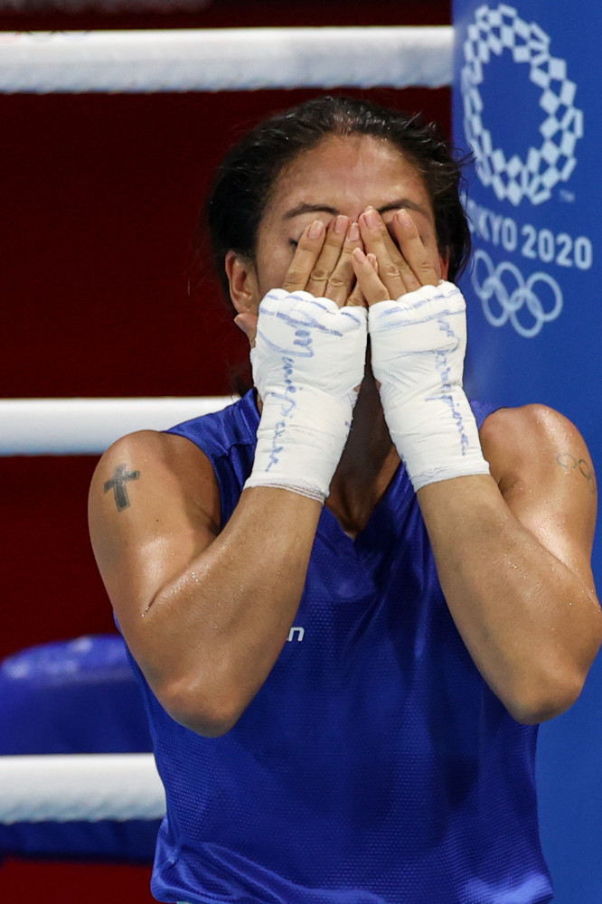 关于印度女子拳击选手勇夺金牌，实力无人能敌的信息