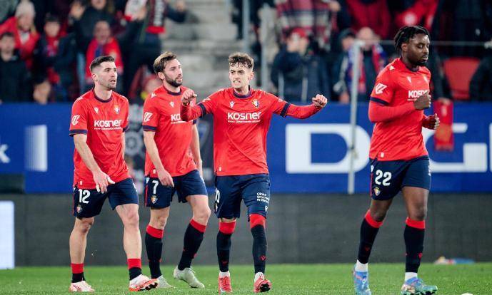 奥萨苏纳客场逼平瓦伦西亚